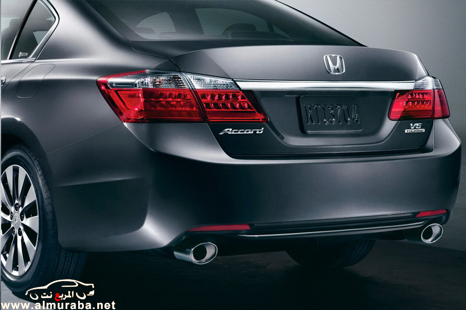 هوندا اكورد 2013 في اول صور حصرية لها بشكلها الجديدة الذي سينزل في الخليج Honda Accord 2013 4
